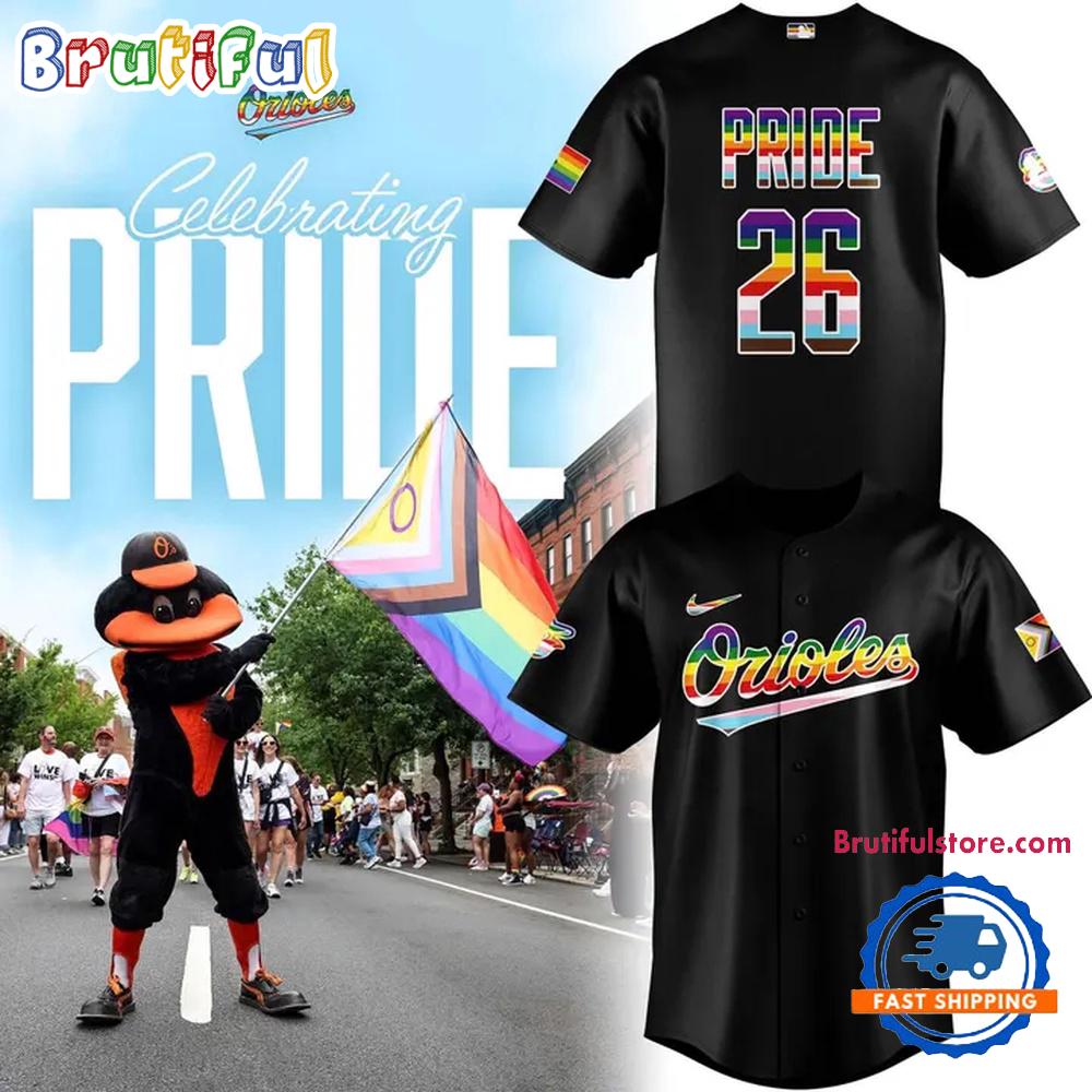 2026 Baltimore Orioles Pride Night Jersey Shirt