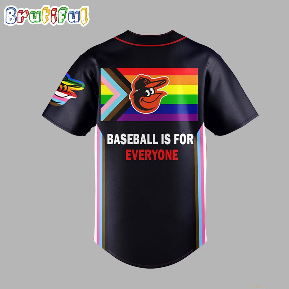 MLB Baltimore Orioles Special Pride Night 2024 Baseball Jersey
