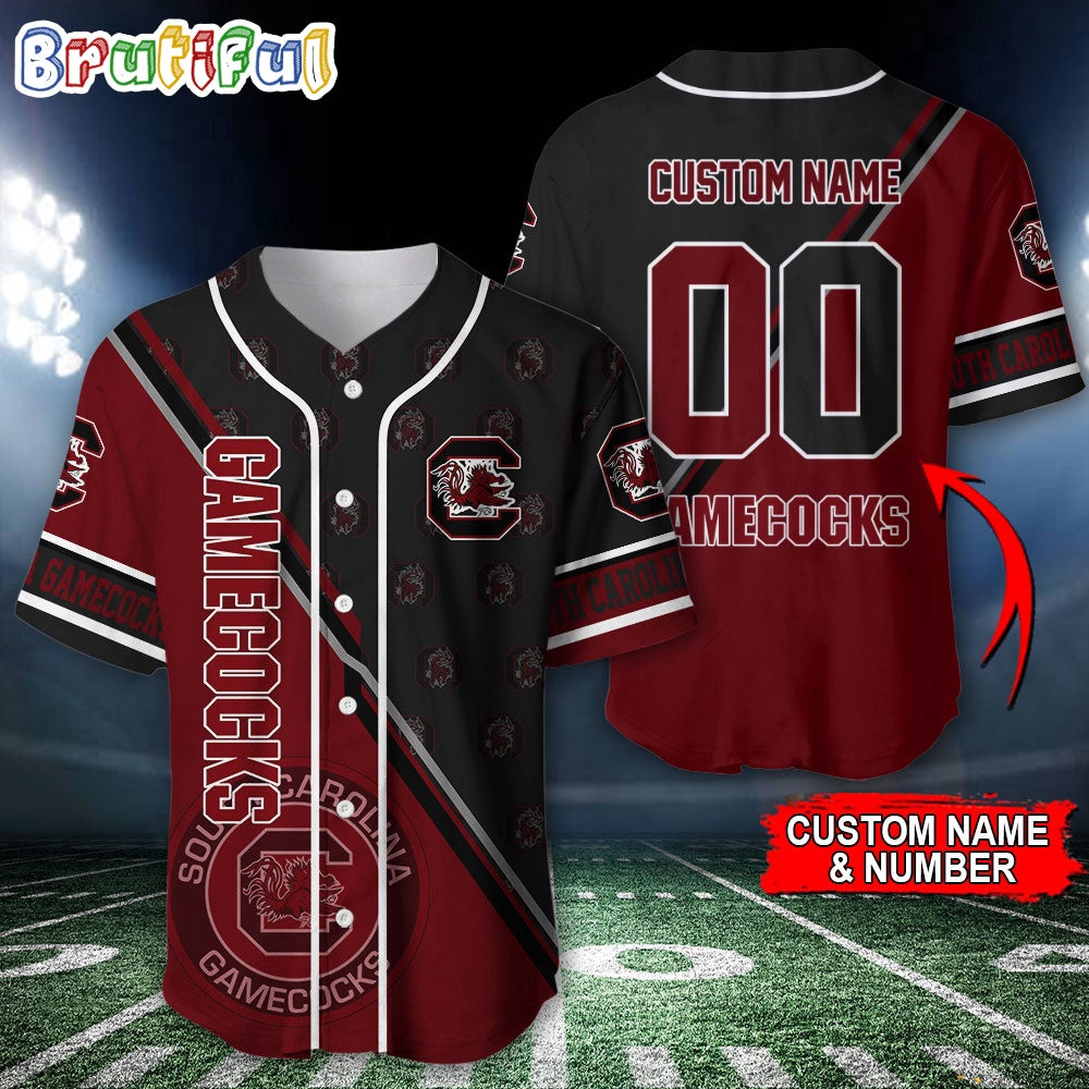 NCAA South Carolina Gamecocks Baseball Jersey, Custom Sport Jersey Shirt