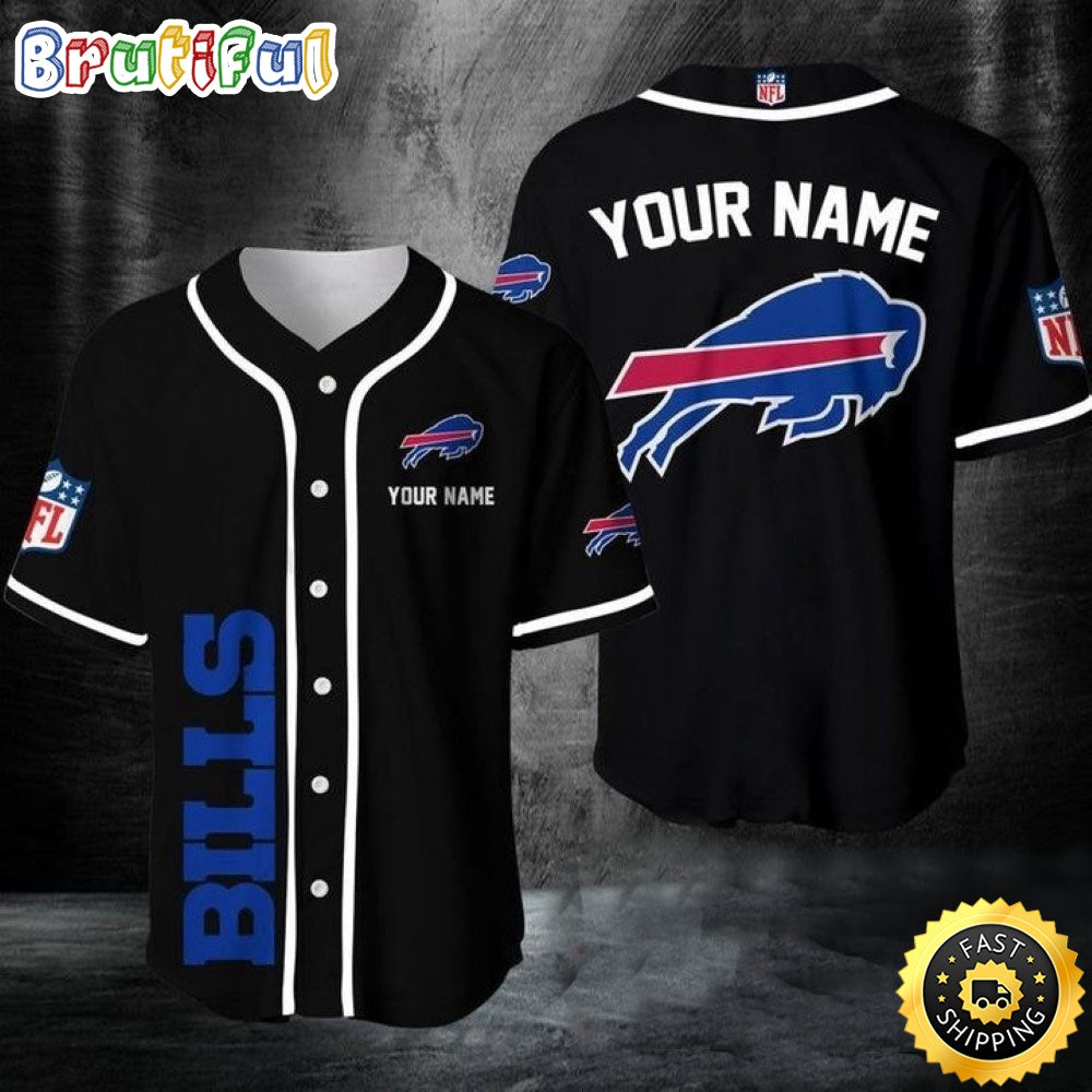 Personalized NFL Buffalo Bills Baseball Jersey Sporty Team Jerseys