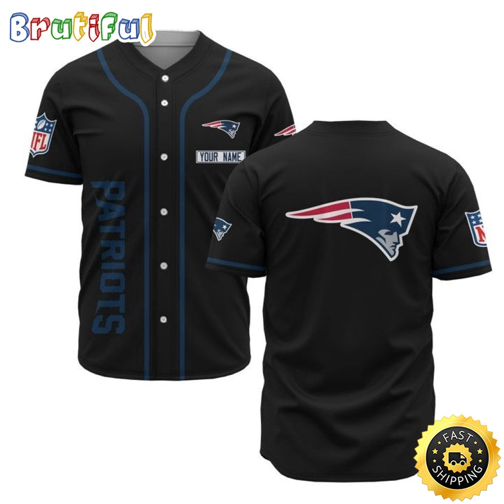 Personalized NFL New England Patriots Baseball Jersey Sporty Team Jerseys