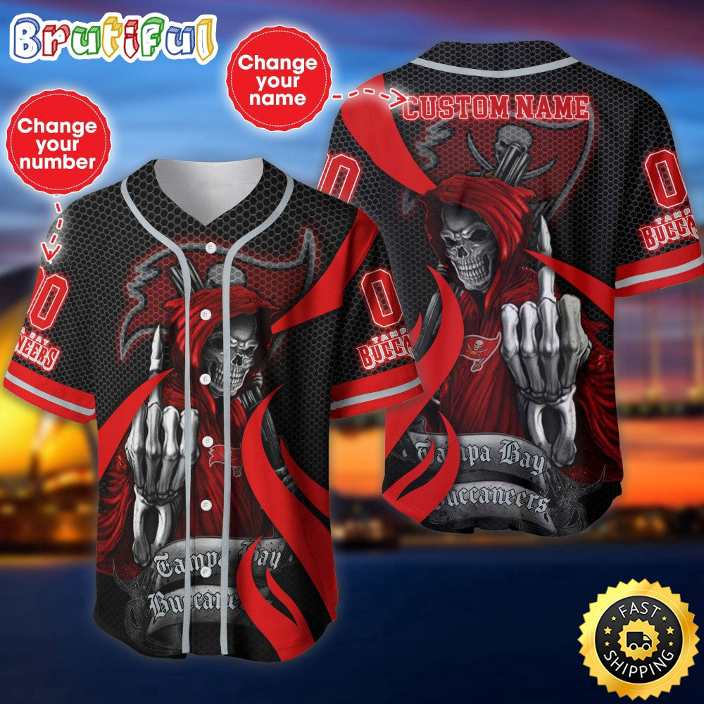 Personalized NFL Tampa Bay Buccaneers Baseball Jersey Authentic Baseball Attire