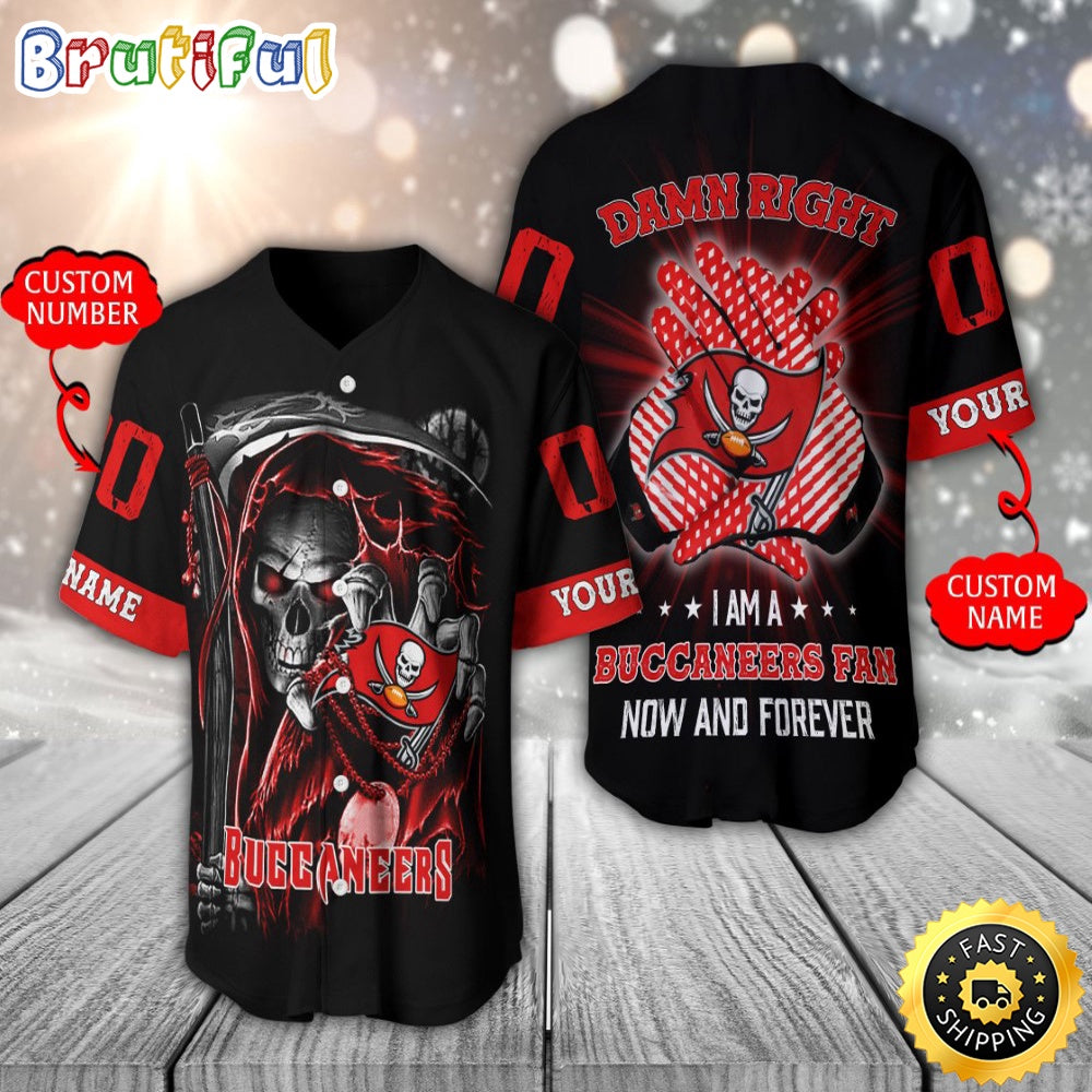 Personalized NFL Tampa Bay Buccaneers Baseball Jersey Classic Baseball Jerseys