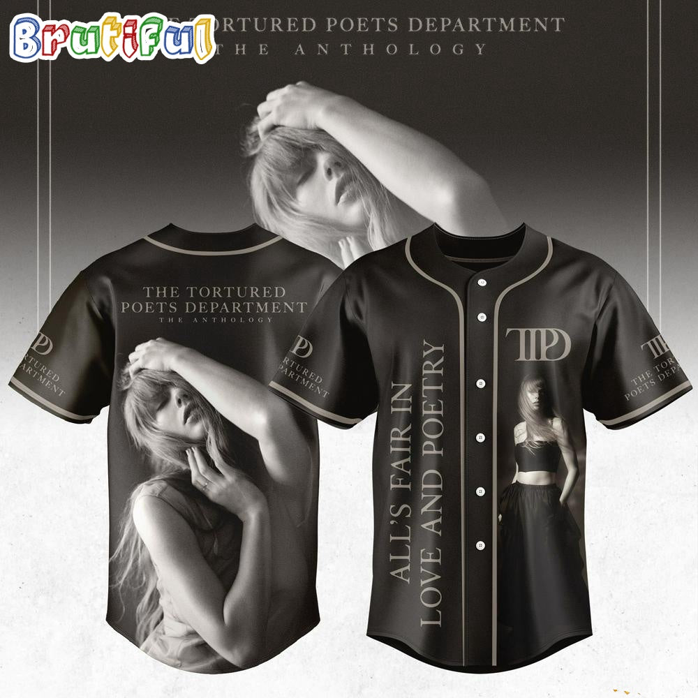 Taylor Swift The Tortured Poets Department Jersey Shirt
