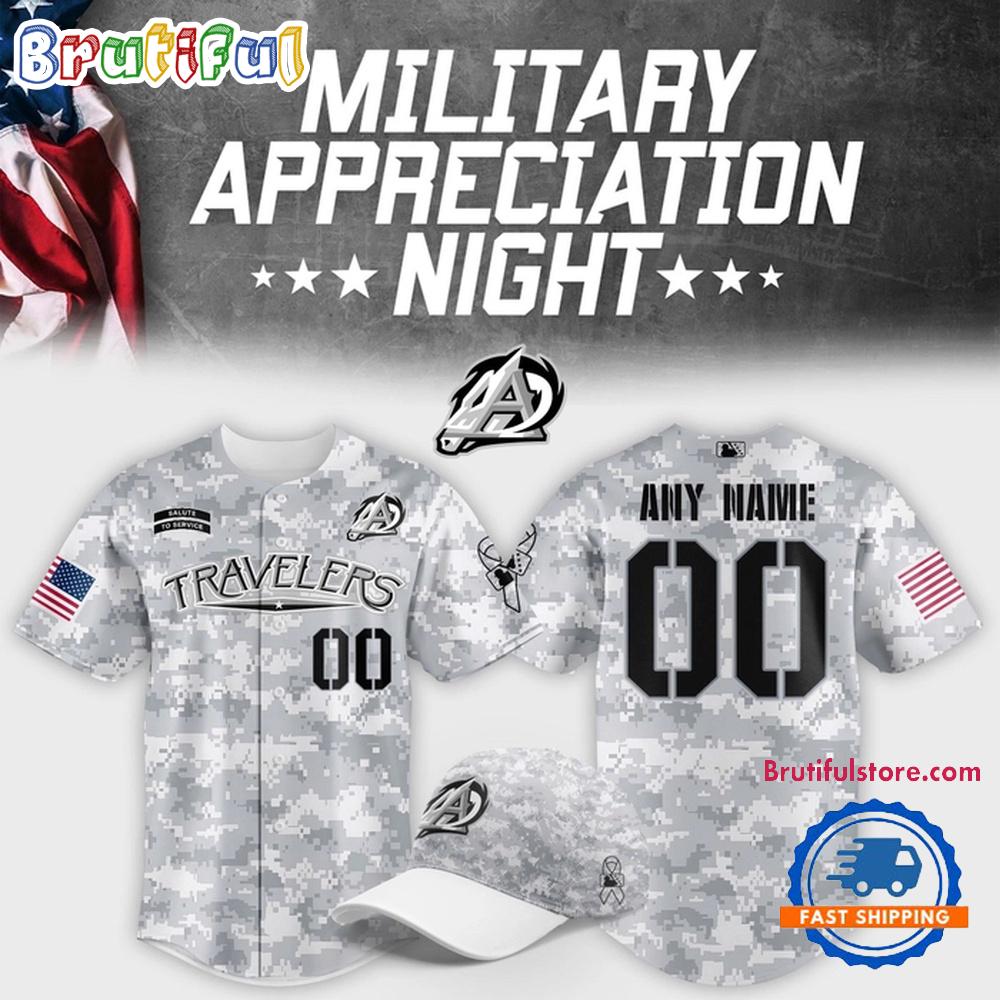 Arkansas Travelers Military Appreciation Night 2025 Baseball Jersey