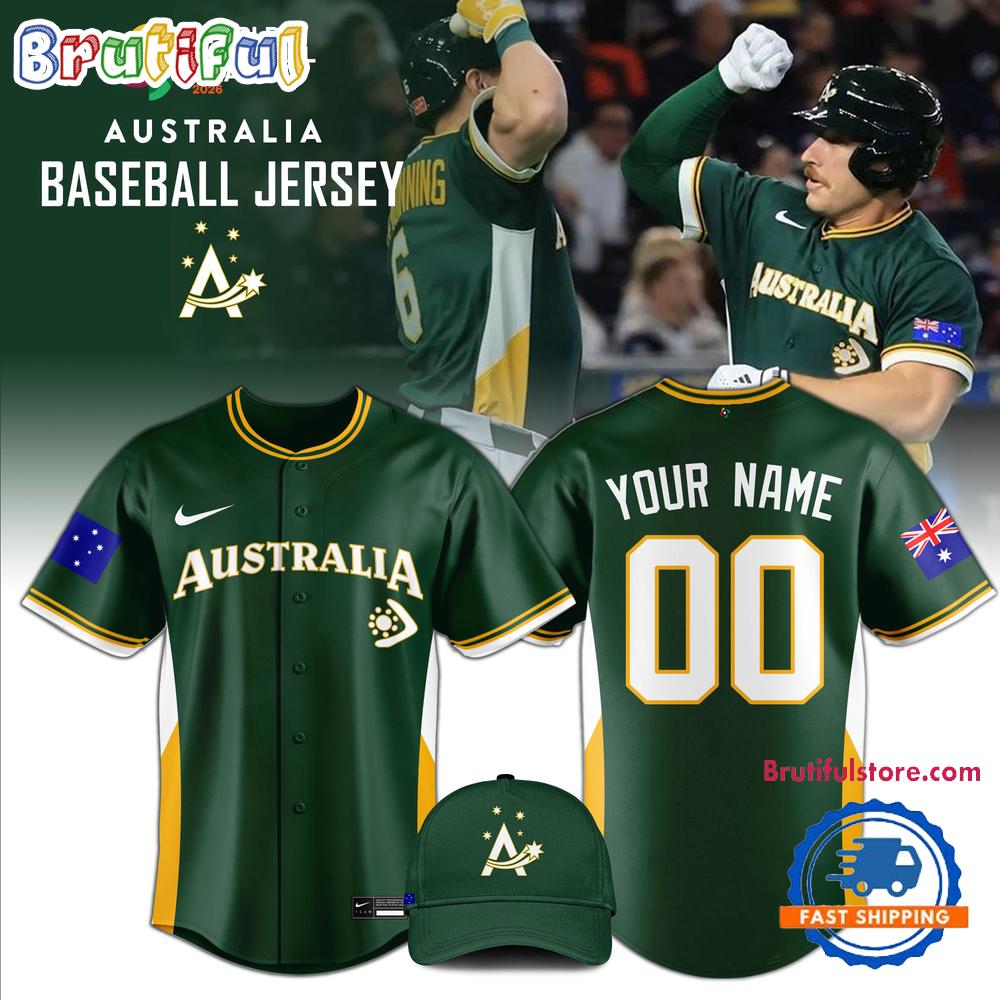 Australian Baseball 2026 World Classic Limited Edition Jersey Shirt