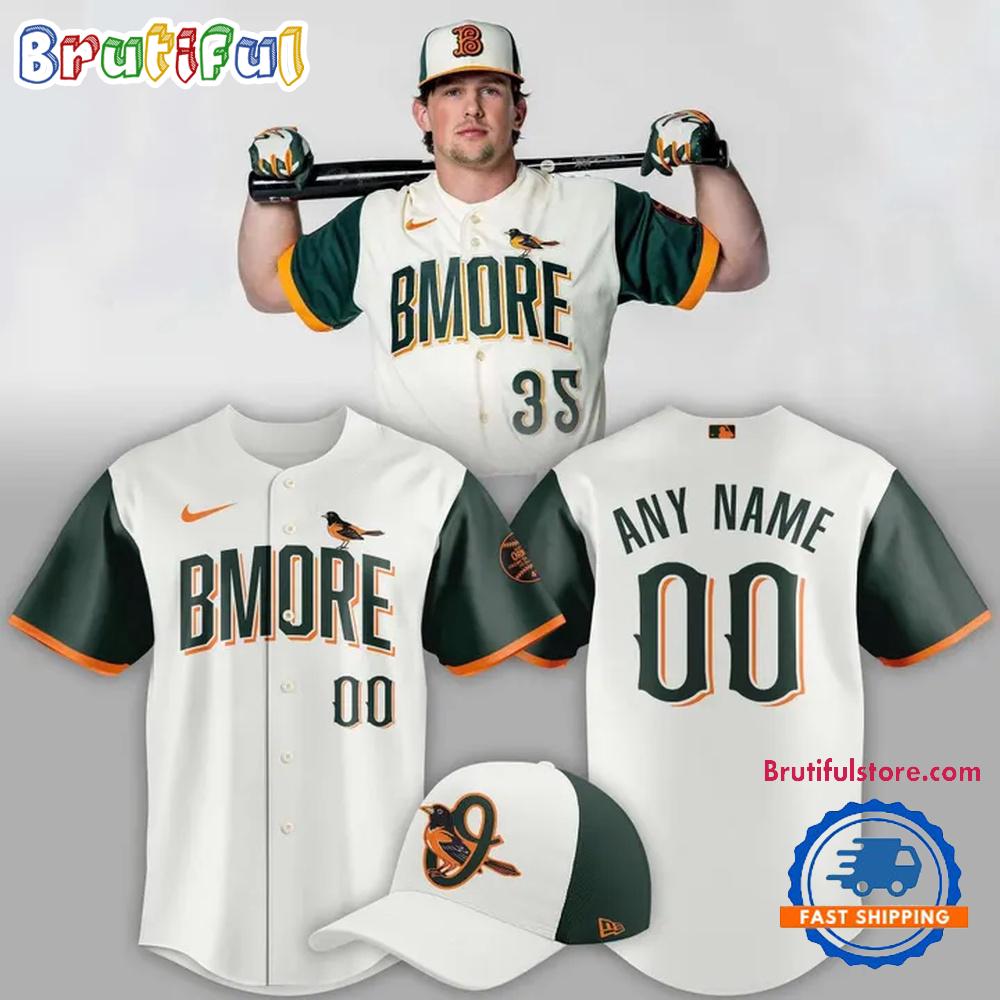 Baltimore Orioles Camden Yards City Connect Uniform Baseball Jersey