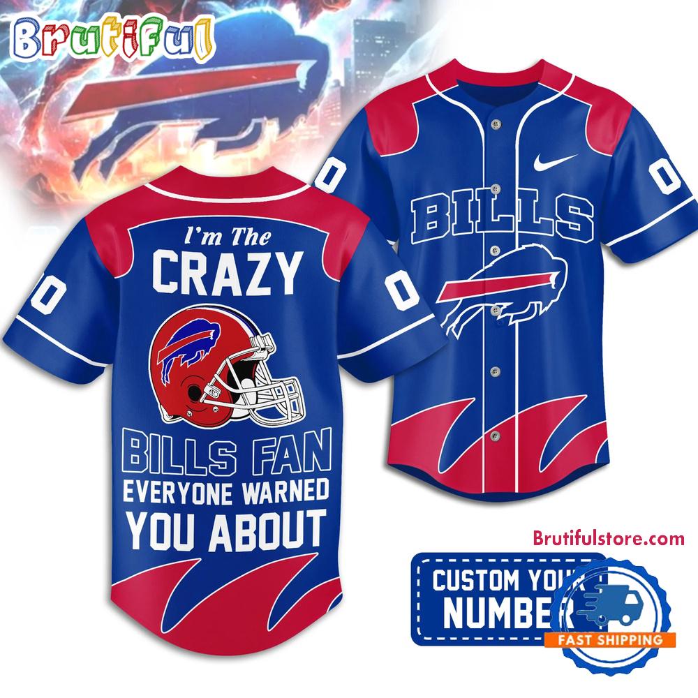 Buffalo Bills 2026 NFL Crazy Football Fan Personalized Jersey Shirt