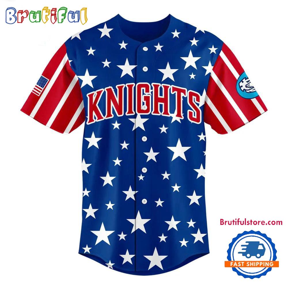 Charlotte Knights Independence Day 2025 Baseball Jersey