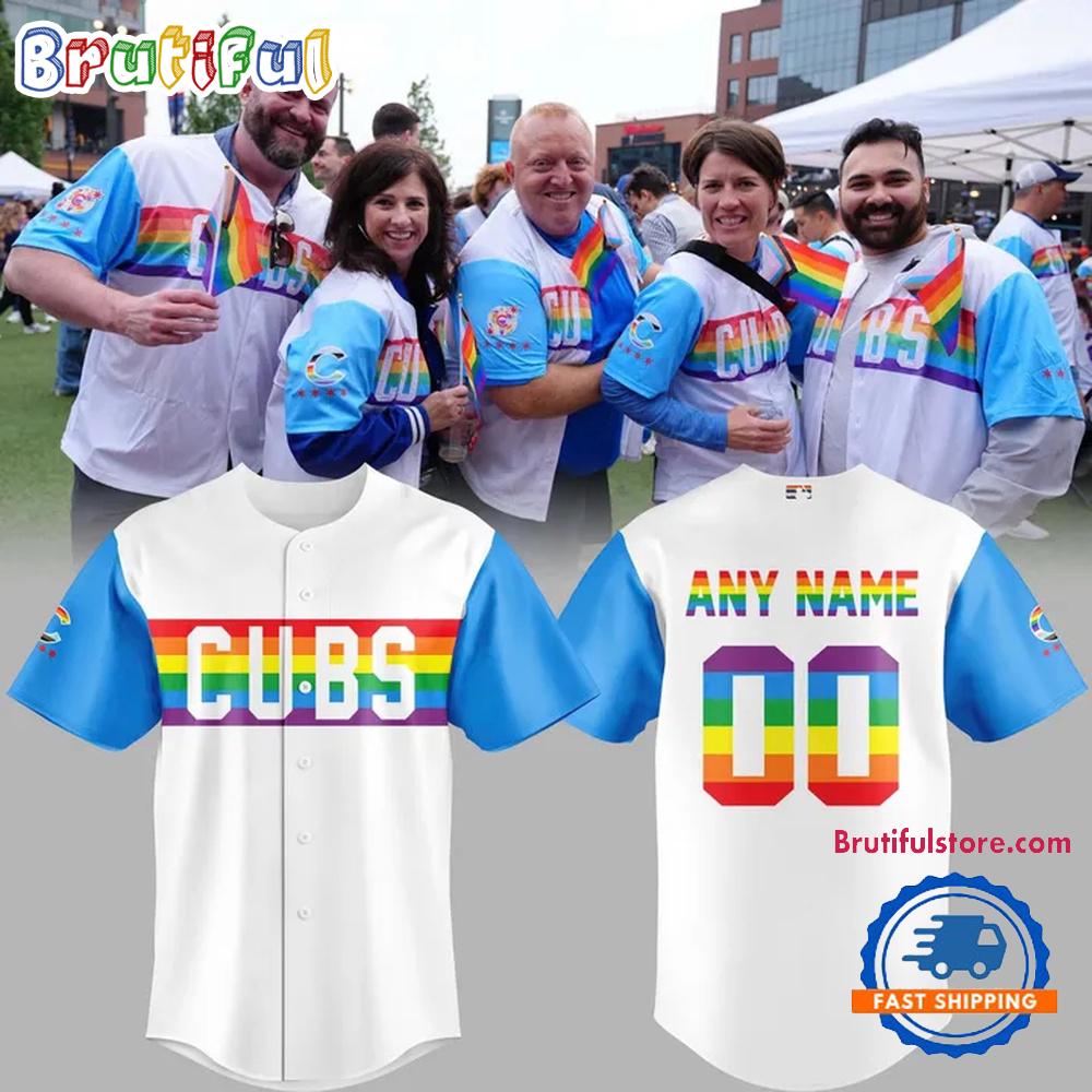 Chicago Cubs Special New Pride 25 Jersey Shirt