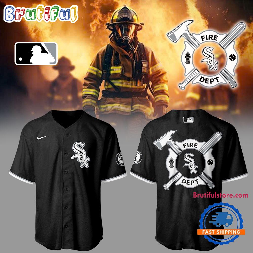 Chicago White Sox x Firefighter Appreciation Night 2025 Jersey Shirt