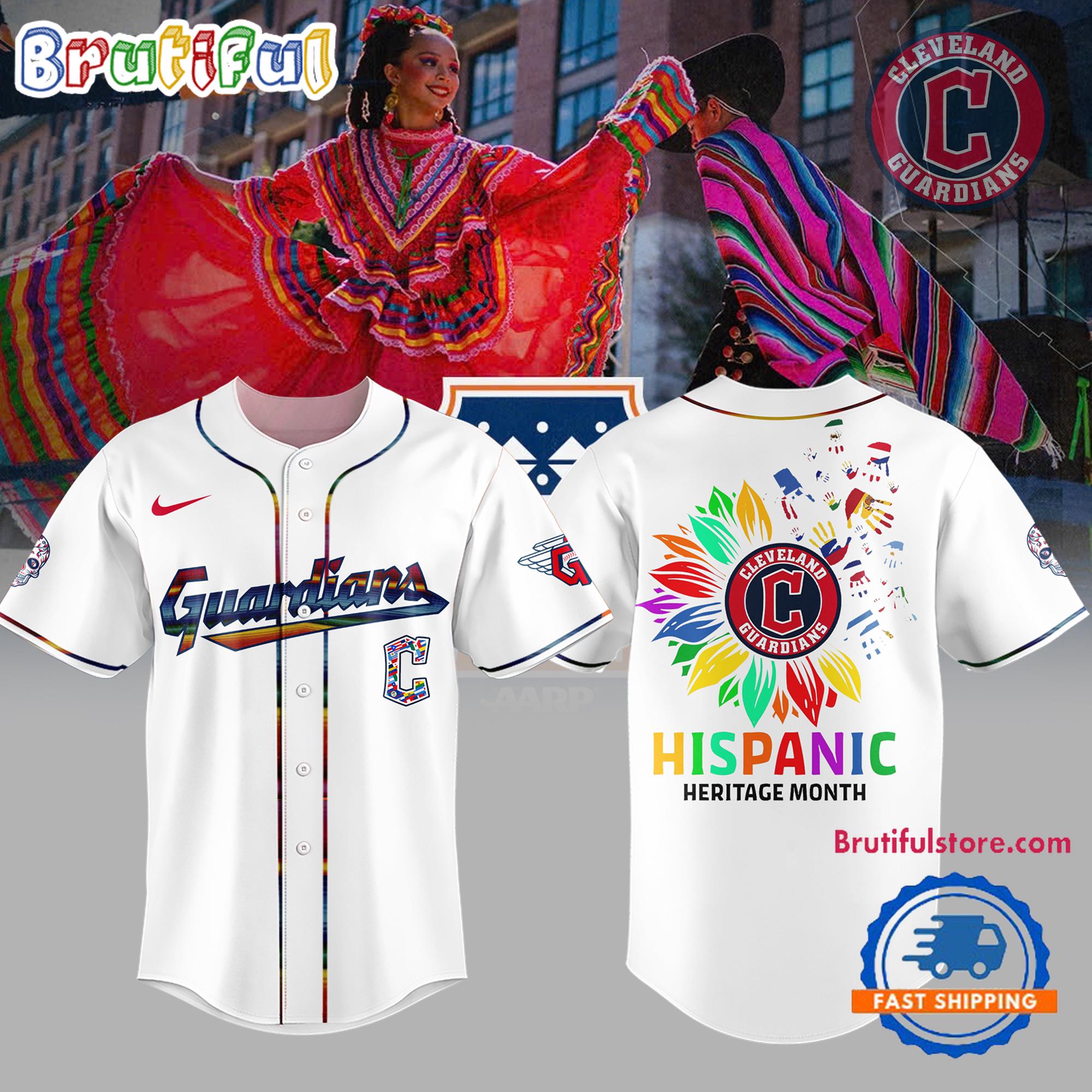 Cleveland Guardians Hispanic Heritage Month 2024 Jersey Shirt