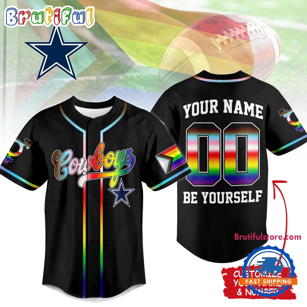 Dallas Cowboys 2026 NFL Pride Month Limited Edition Baseball Jersey