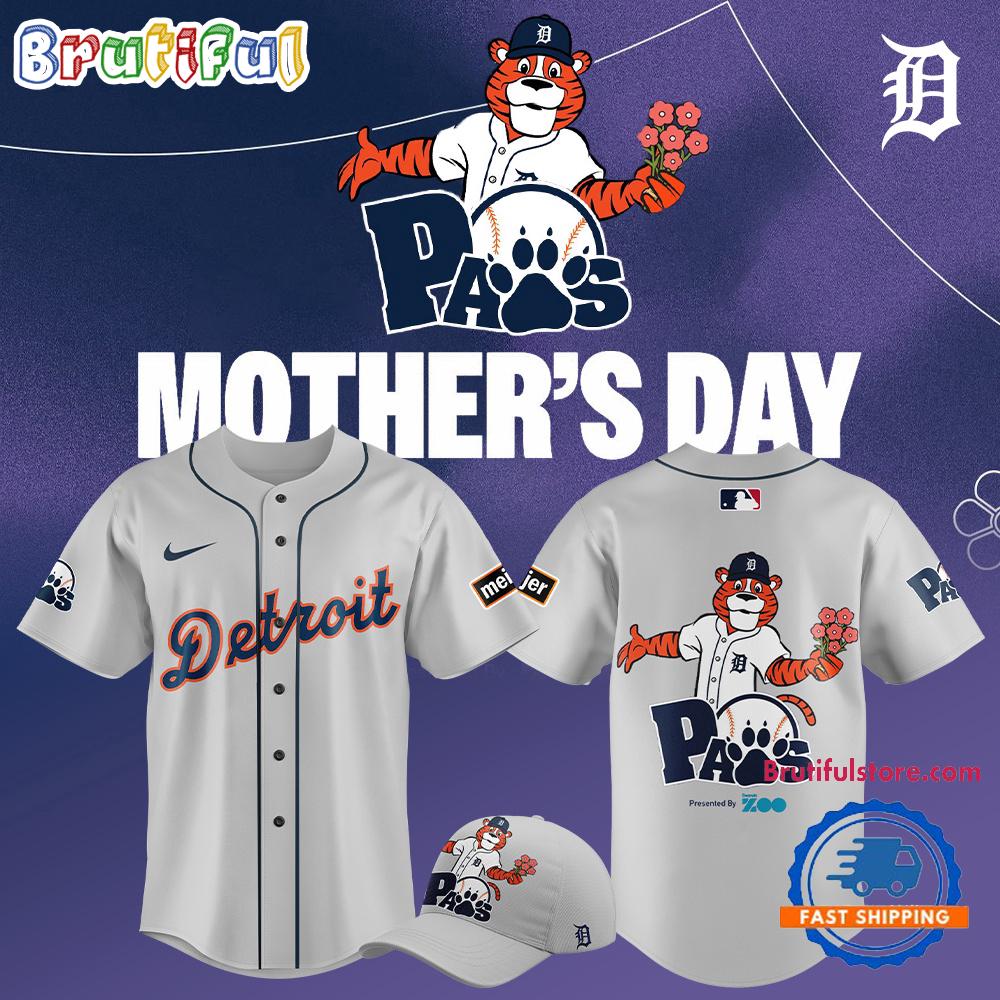 Detroit Tigers Mother’s Day 2025 Limited Edition Baseball Jerseys
