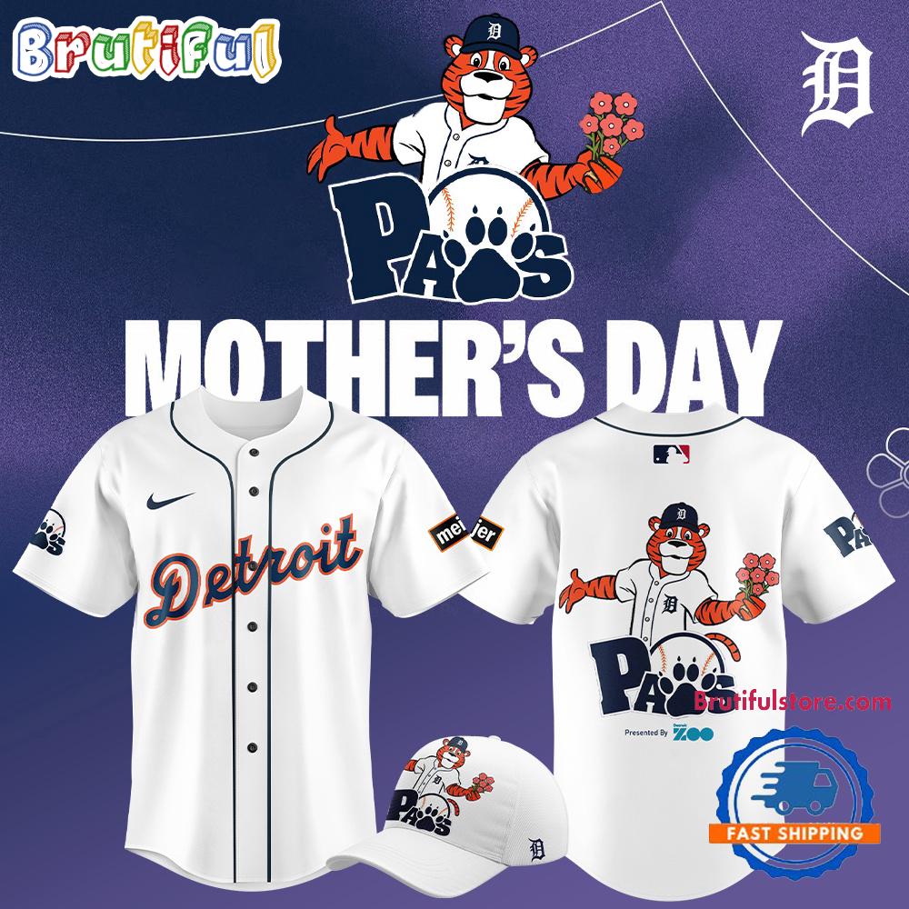 Detroit Tigers Mother’s Day 2025 Limited Edition Jerseys Shirt