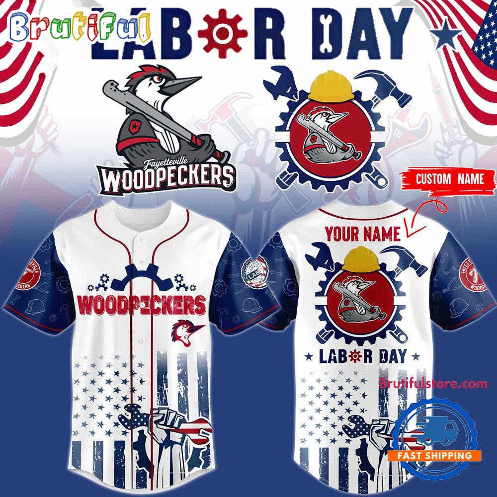 Fayetteville Woodpeckers Labor Day 2025 Baseball Jersey