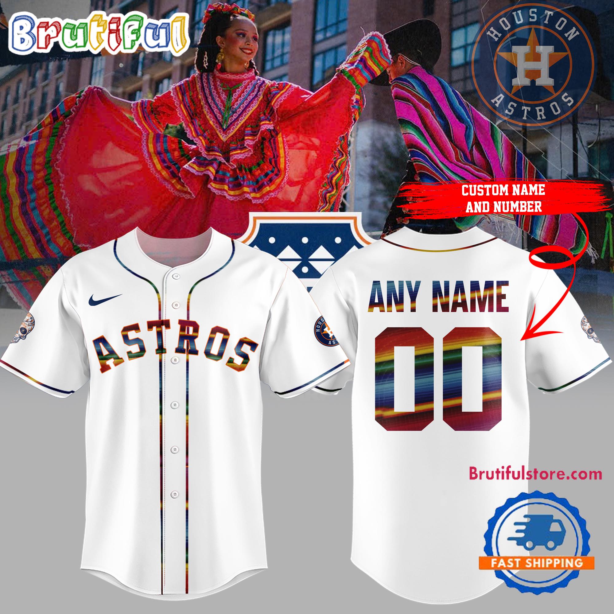 Houston Astros Hispanic Heritage Month 2024 Baseball Jersey