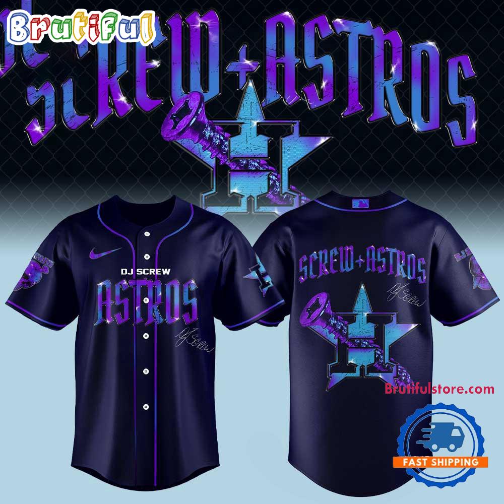 Houston Astros x DJ Screw Honor All-Time Limited Edition Baseball Jersey