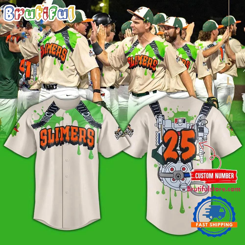 Joliet Slammers Slimers 2025 Baseball Jersey