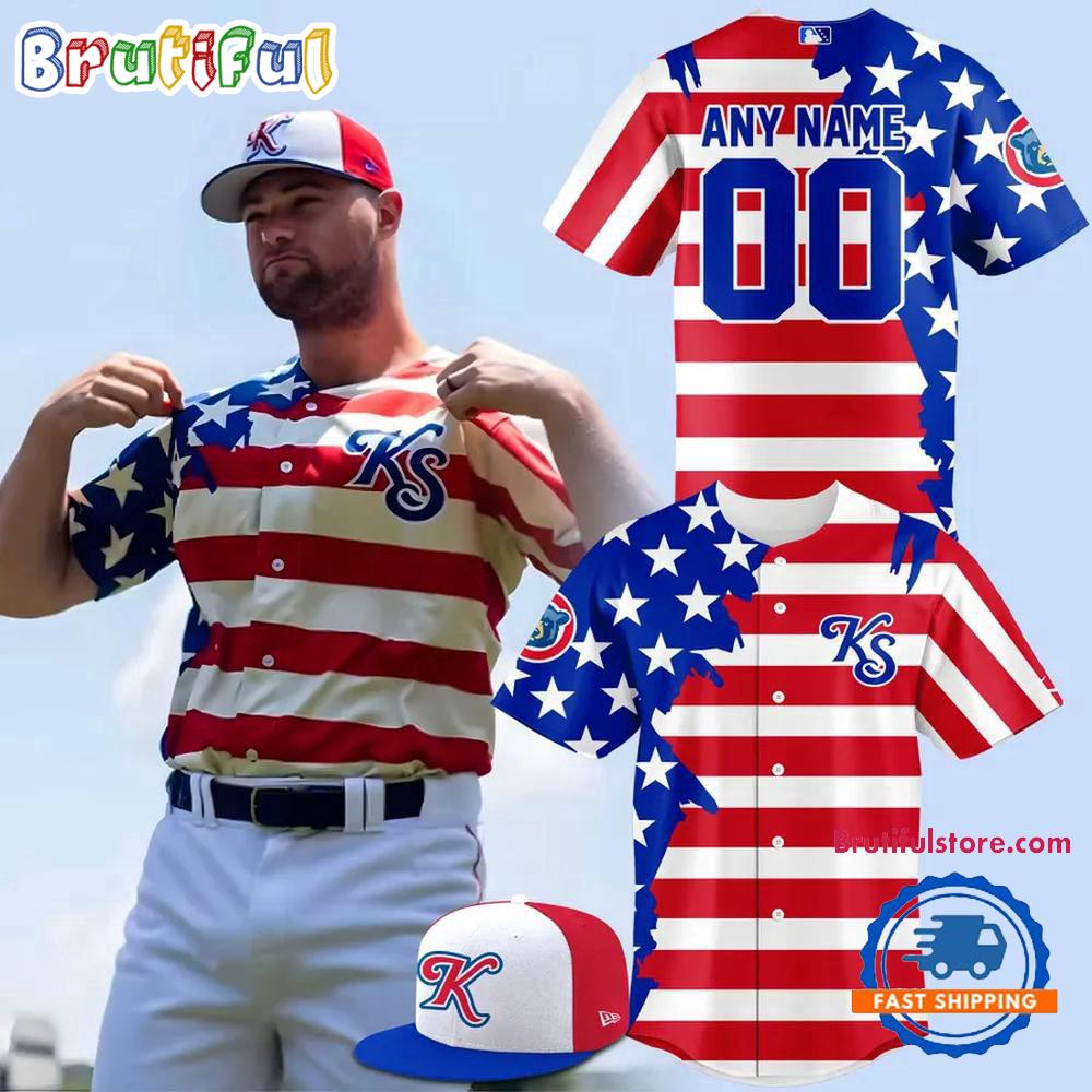 Knoxville Smokies Happy Independence Day 2025 New Baseball Jersey