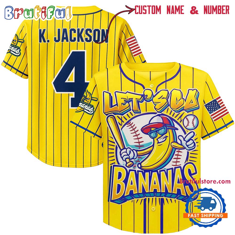 Let's Go Bananas Limited Edition 2025 Baseball Jersey