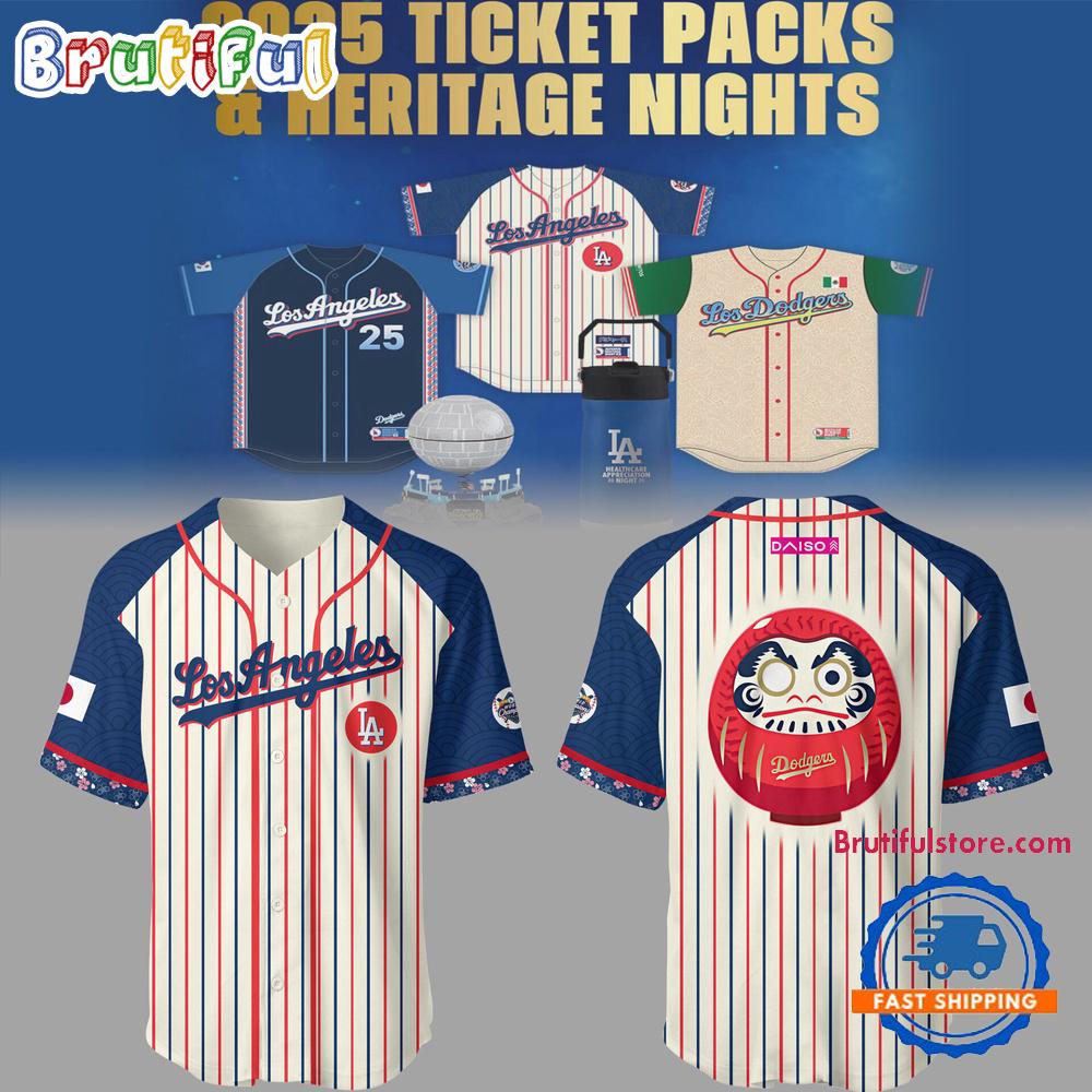 Los Angeles Dodger MLB Japanese Heritage Night 2025 Limited Baseball Jersey
