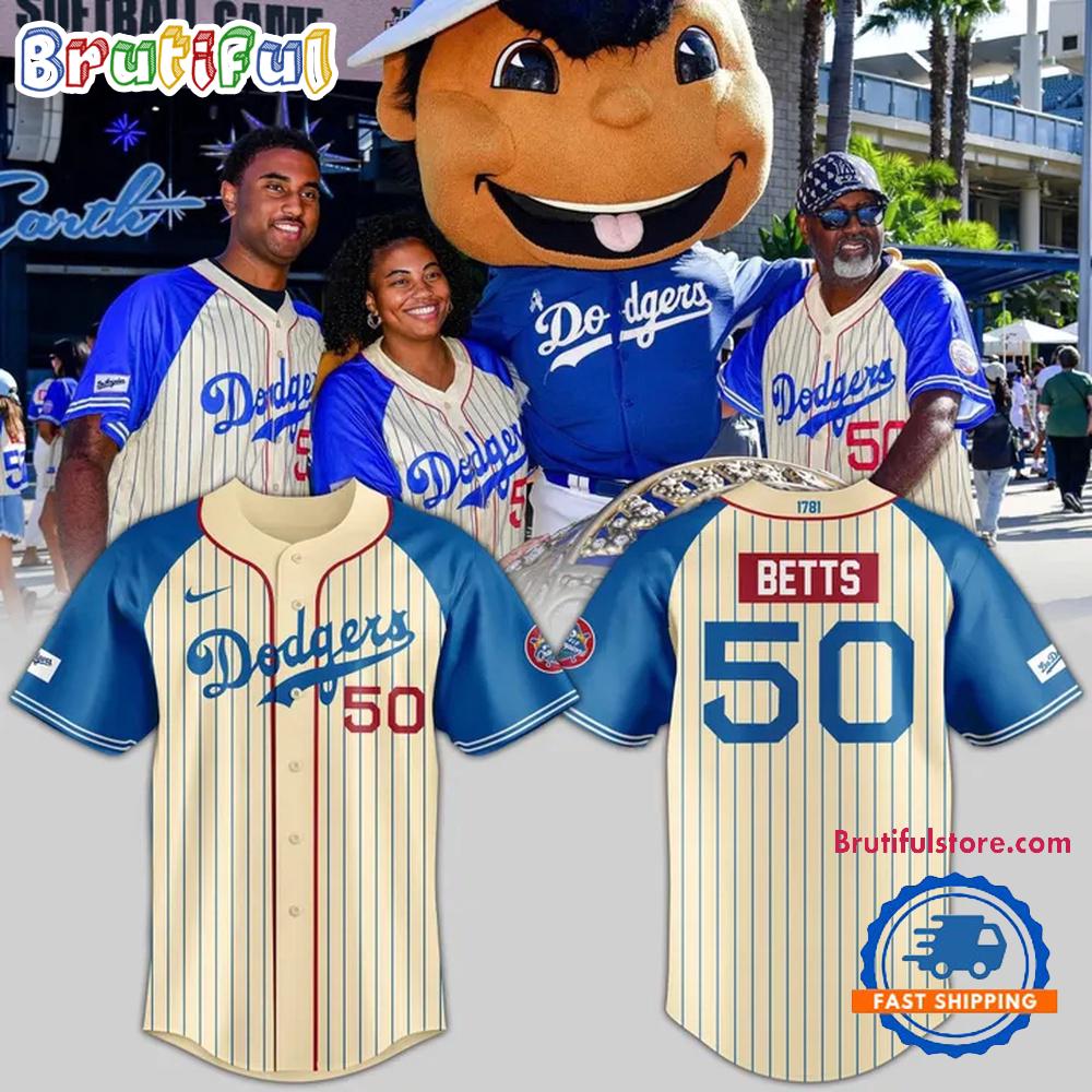 Los Angeles Dodgers  2025 Black Heritage Night Baseball Jersey