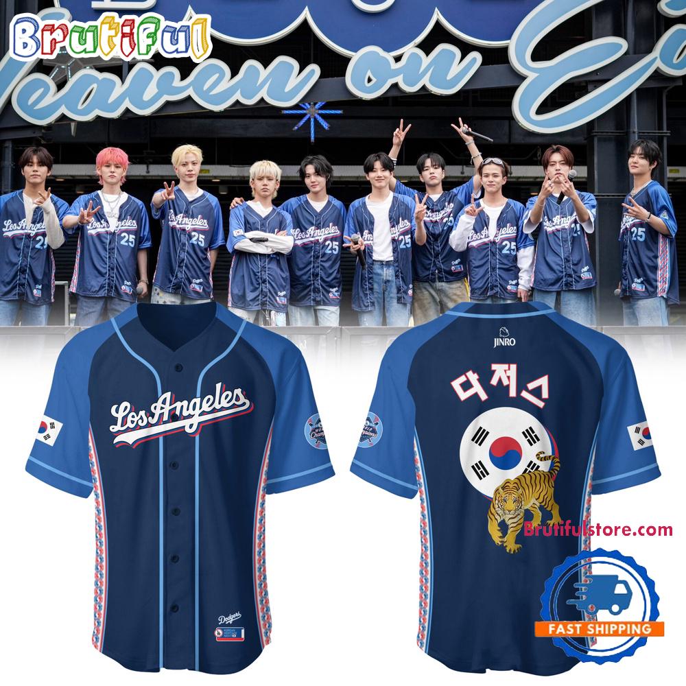 Los Angeles Dodgers Baseball Limited Korean Heritage Night Jersey
