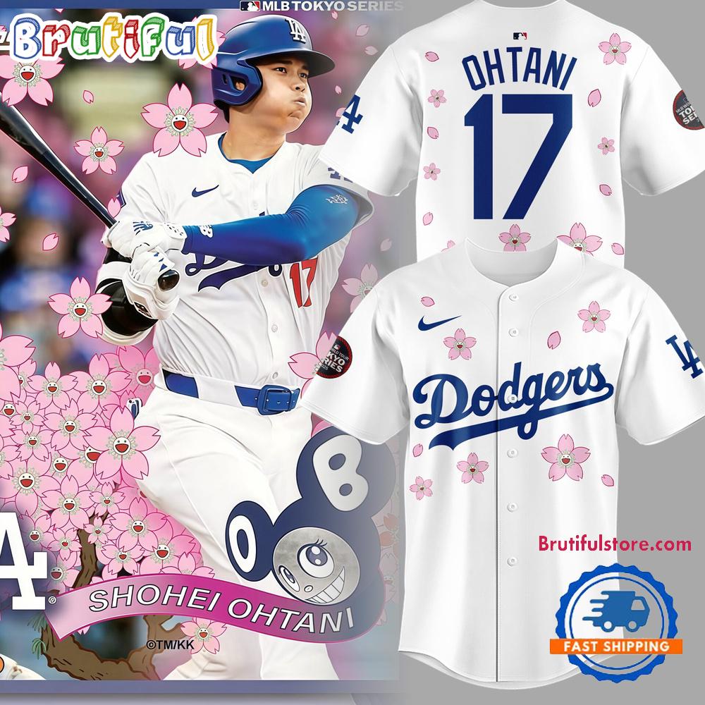 Los Angeles Dodgers Shohei Ohtani Tokyo Series 2025 Limited Edition Design Baseball Jersey