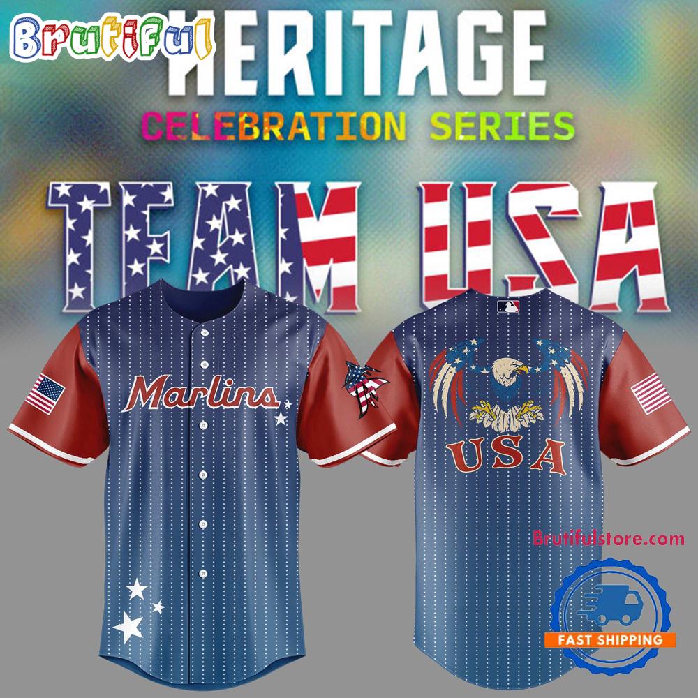 Miami Marlins USA Baseball Limited Edition Jersey