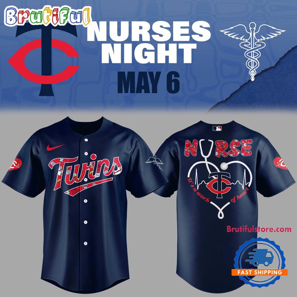 Minnesota Twins Baseball NURSES NIGHT Jersey
