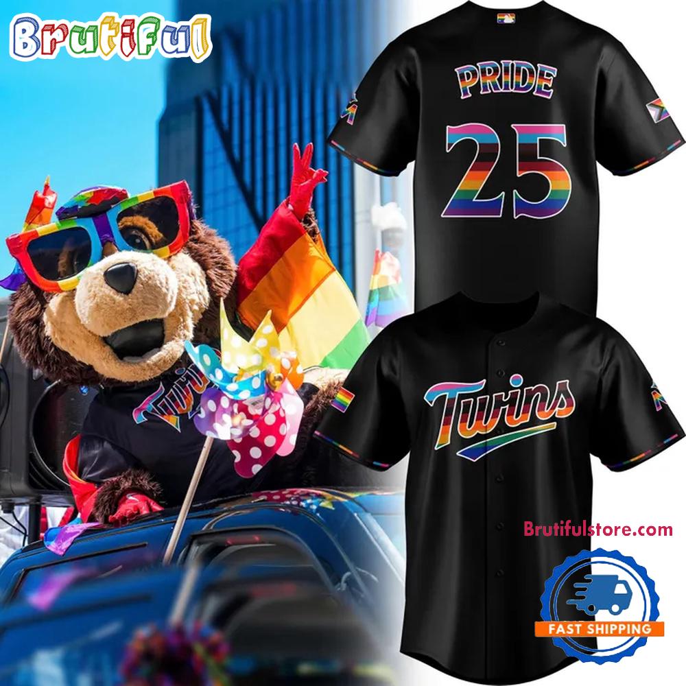 Minnesota Twins Pride Night Limited Edition Baseball Jersey