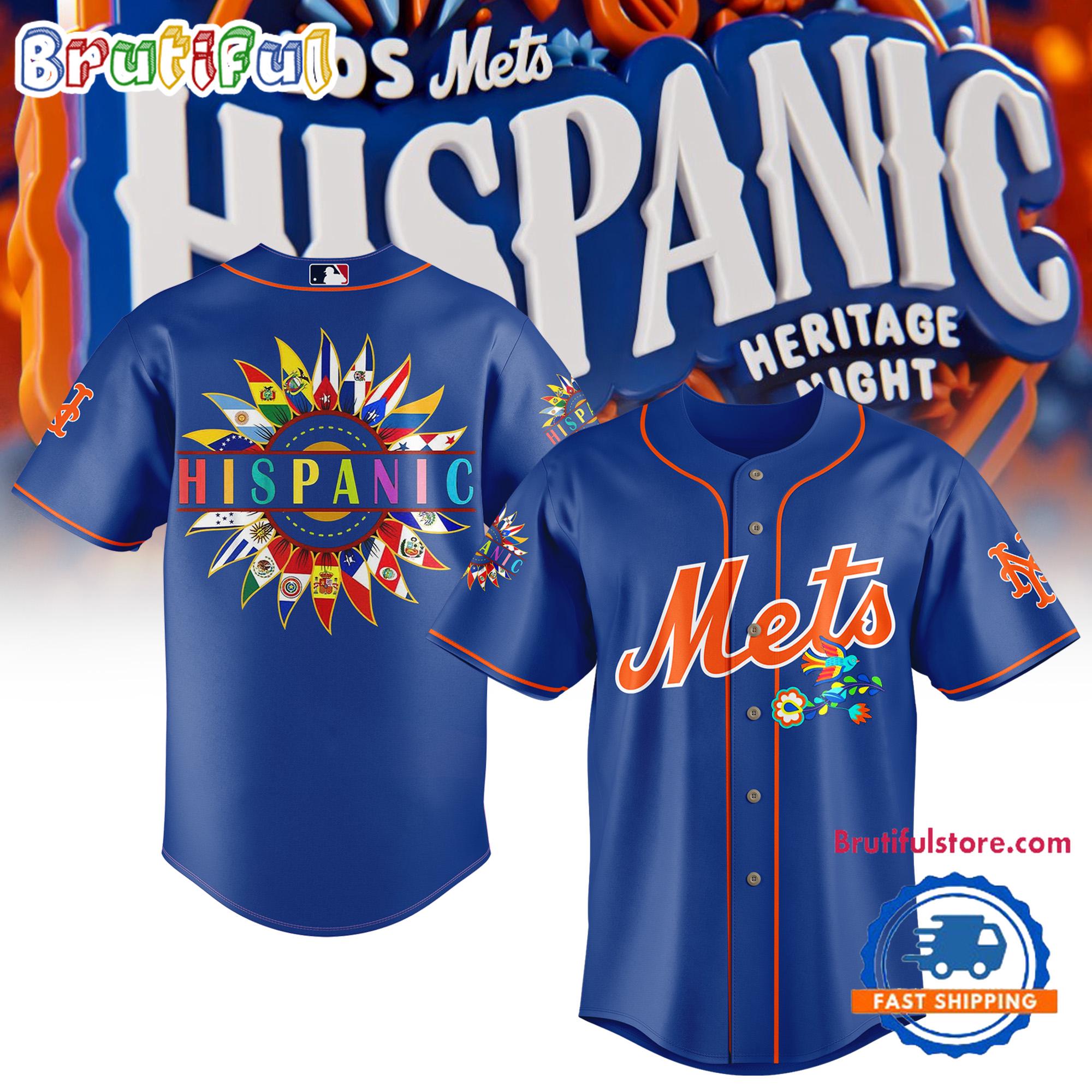 New York Mets Hispanic Heritage Night Baseball Jersey