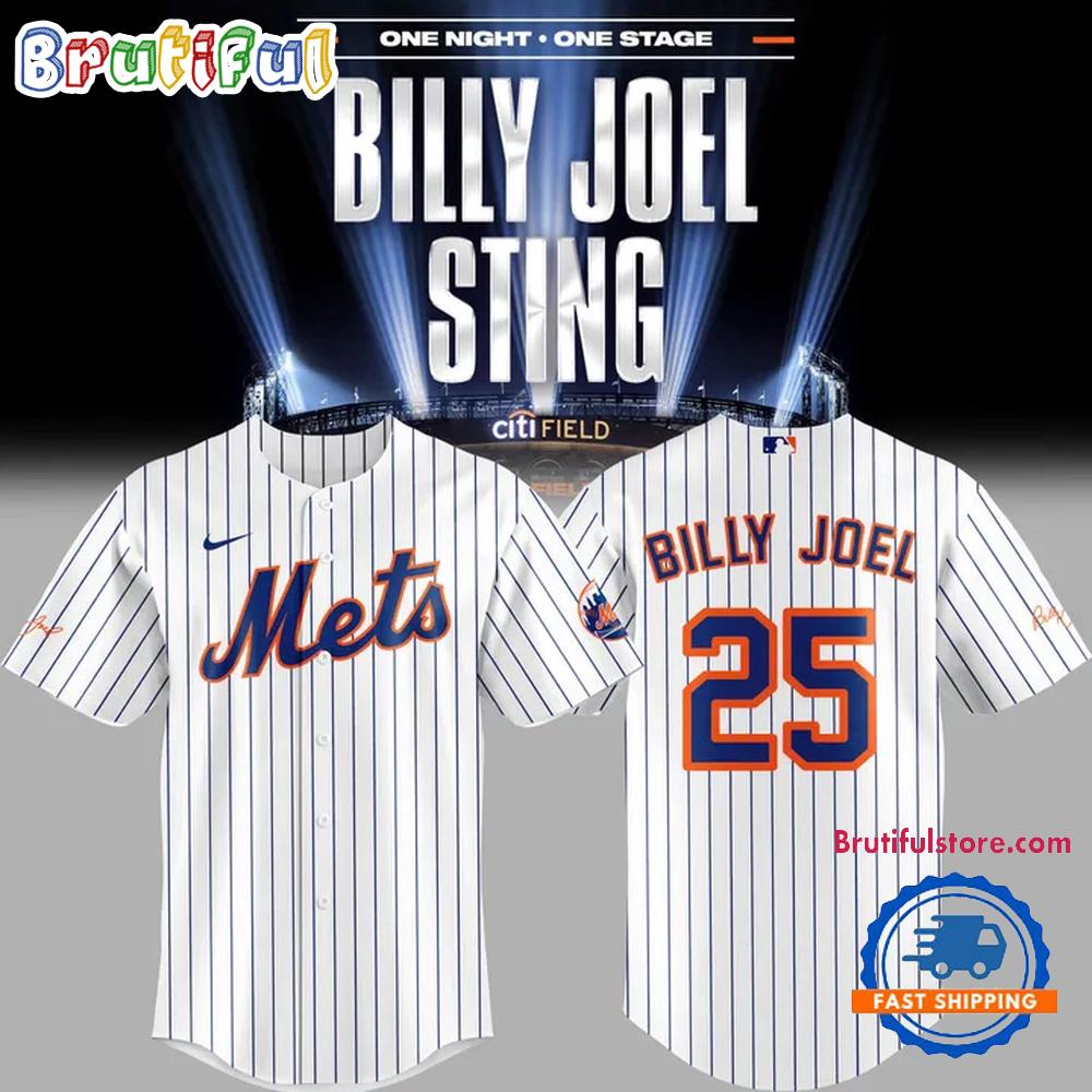 New York Mets x Billy Joel 2025 Baseball Jersey