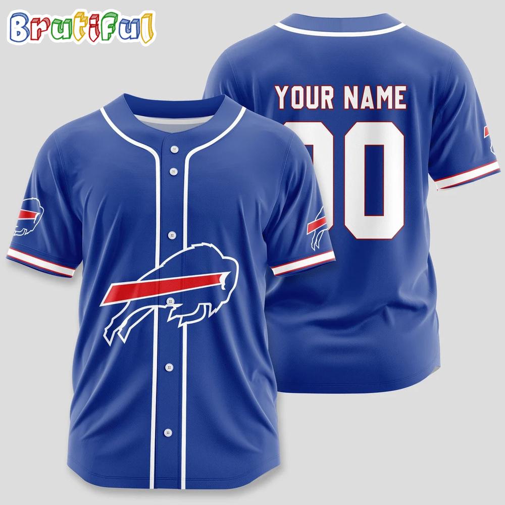 NFL Buffalo Bills Limited Edition Personalized Baseball Jersey