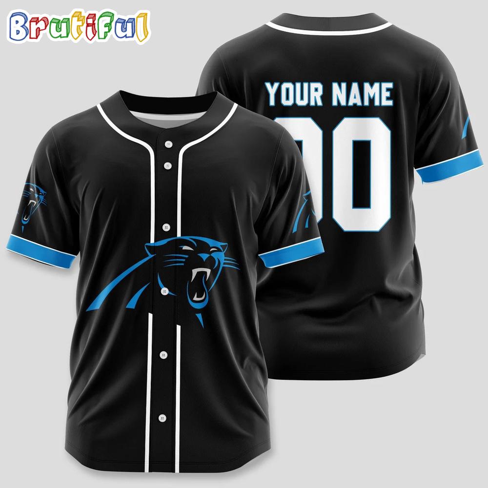 NFL Carolina Panthers Limited Edition Personalized Baseball Jersey