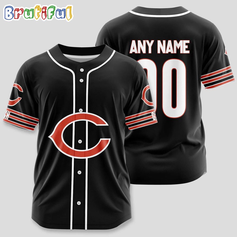 NFL Chicago Bears Limited Edition Personalized Baseball Jersey