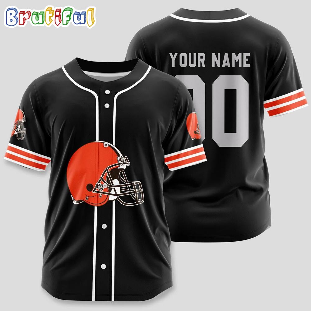NFL Cleveland Browns Limited Edition Personalized Baseball Jersey