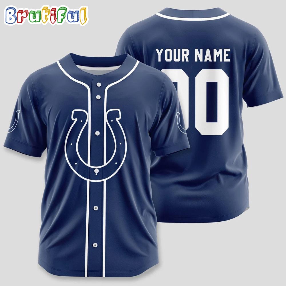 NFL Indianapolis Colts Limited Edition Personalized Baseball Jersey