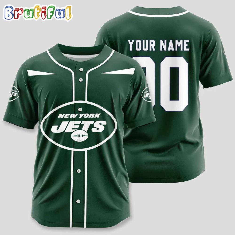 NFL New York Jets Limited Edition Personalized Baseball Jersey