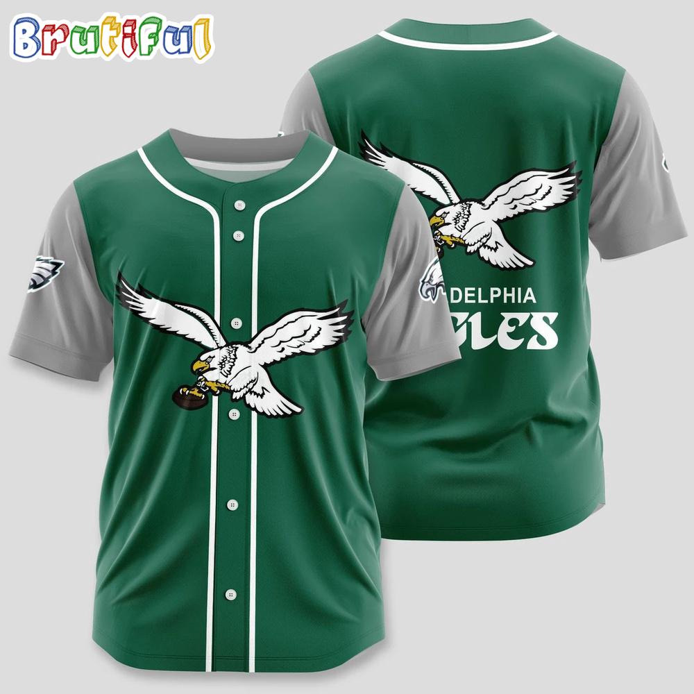 NFL Philadelphia Eagles Limited Edition Personalized Baseball Jersey