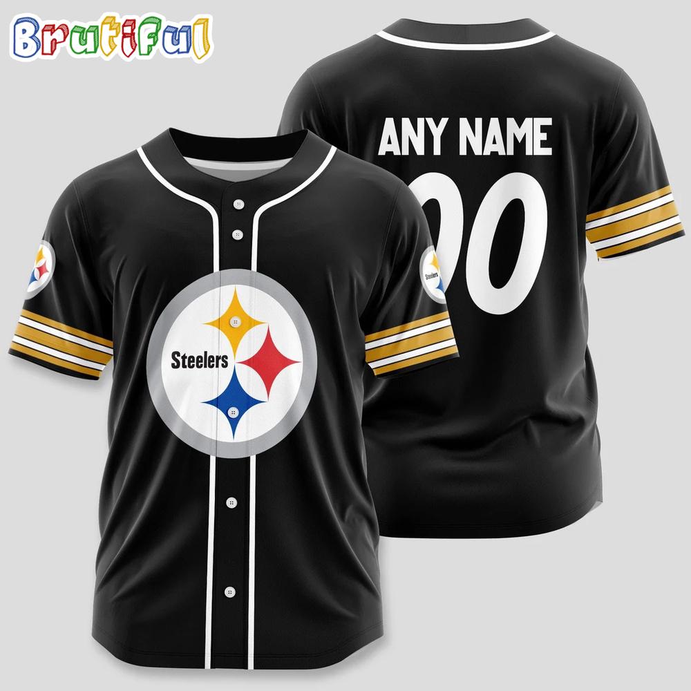 NFL Pittsburgh Steelers Limited Edition Personalized Baseball Jersey