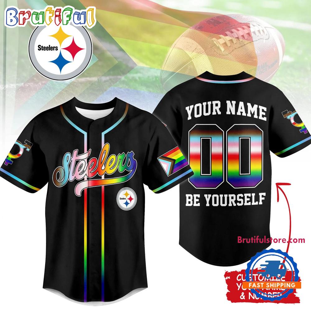 Pittsburgh Steelers 2026 NFL Pride Month Limited Edition Baseball Jersey