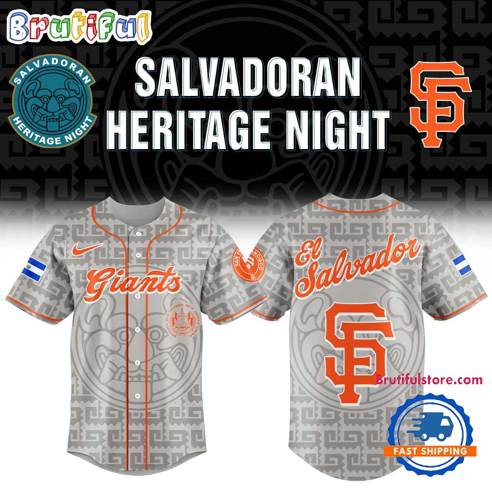 San Francisco Giants El Salvadoran Heritage Night 2026 Limited Edition Jersey Shirt