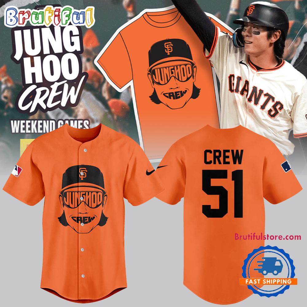 San Francisco Giants MLB 2025 Limited Jung Hoo Crew Baseball Jersey