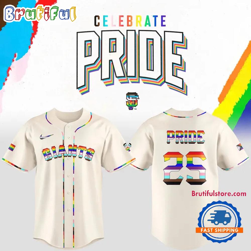 San Francisco Giants Pride Night Limited Edition Baseball Jersey