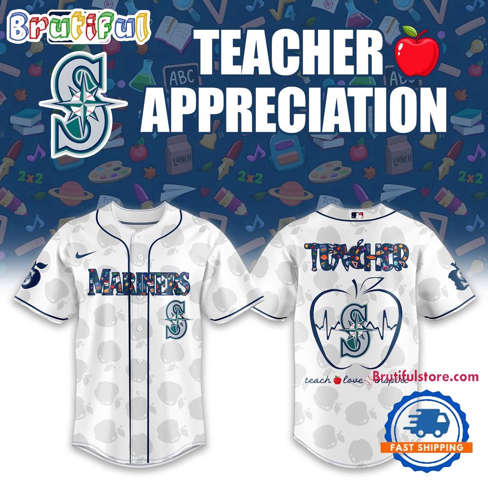 Seattle Mariners TEACHER NIGHT 2025 Limited Jersey Shirt