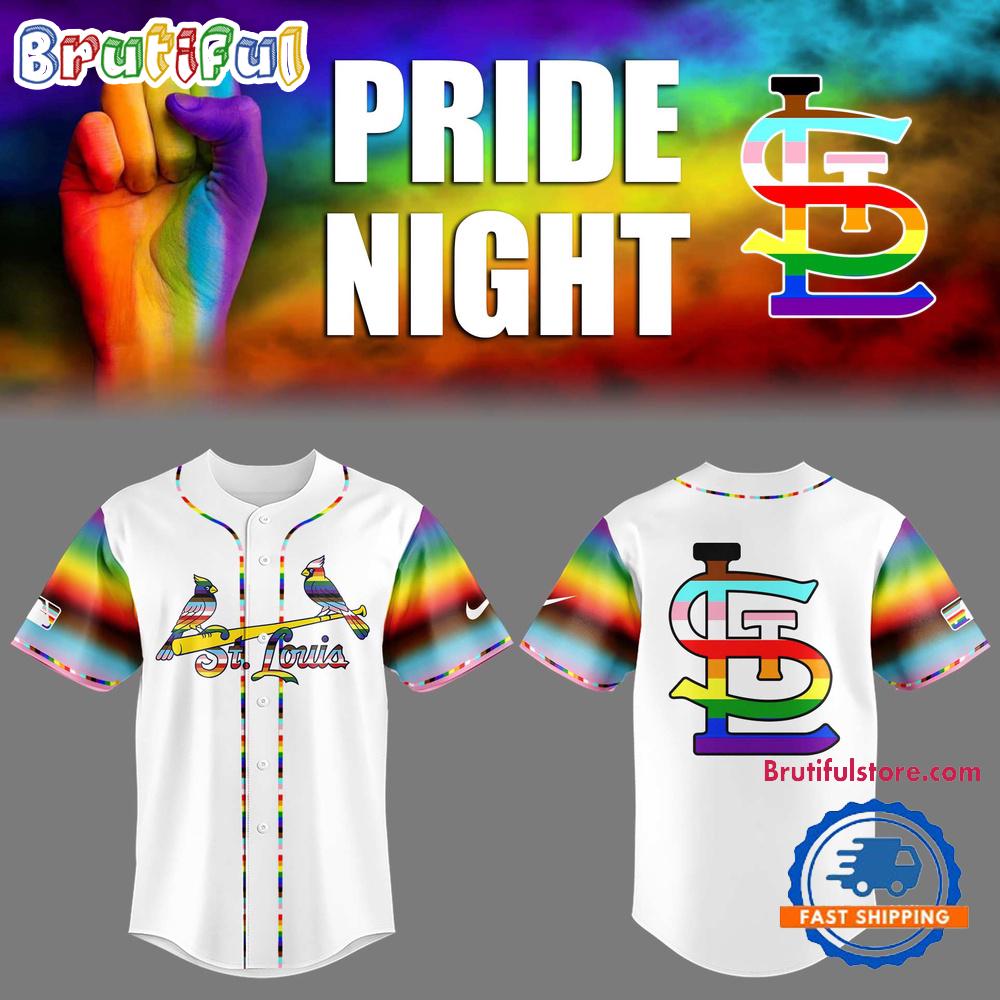 St. Louis Cardinals x LGBT Pride Night 2025 Jersey Shirt