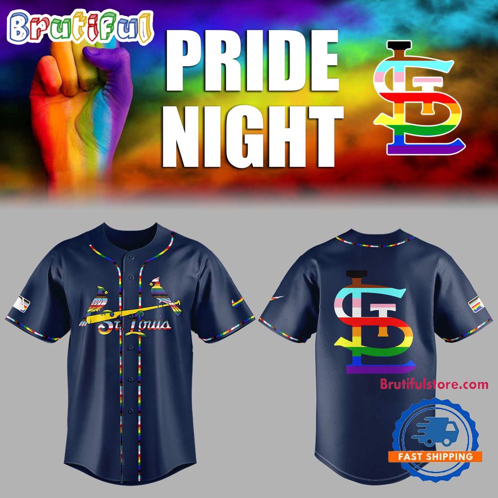 St. Louis Cardinals x LGBT Pride Night Baseball Jersey