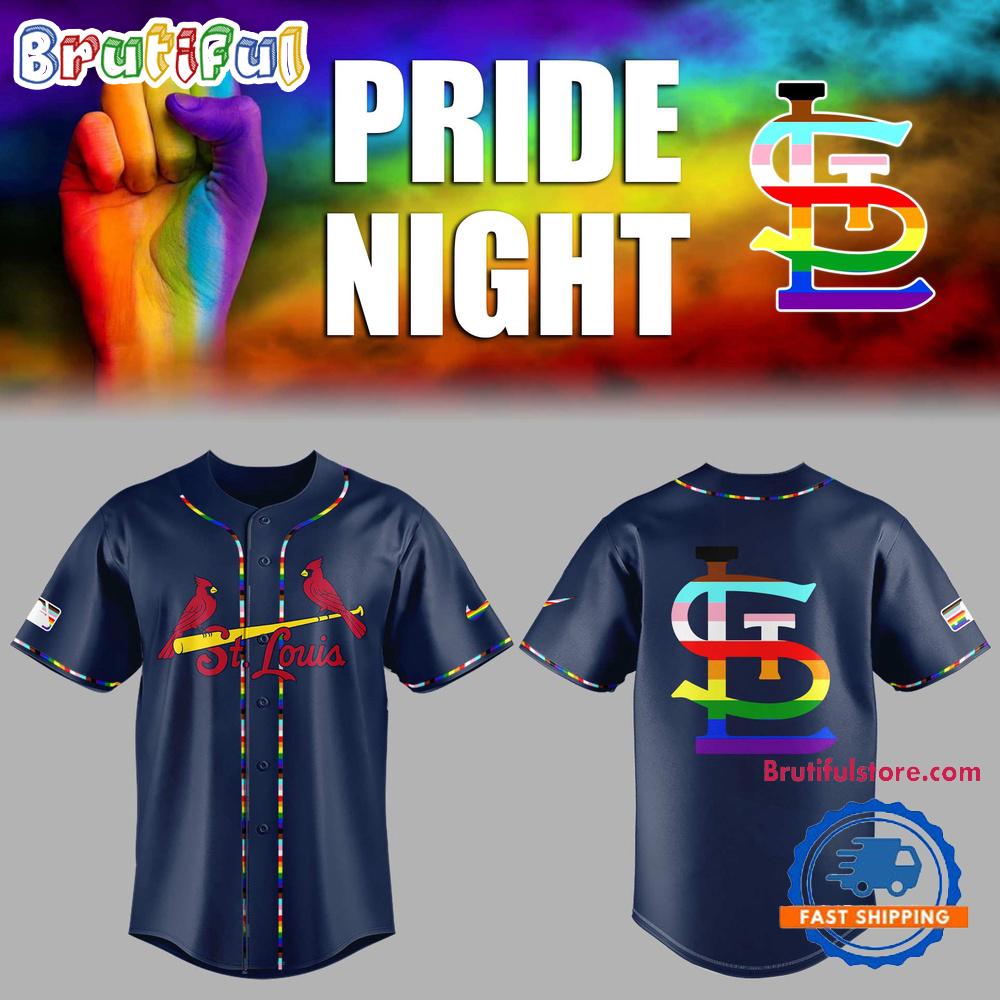 St. Louis Cardinals x LGBT Pride Night Jersey Shirt
